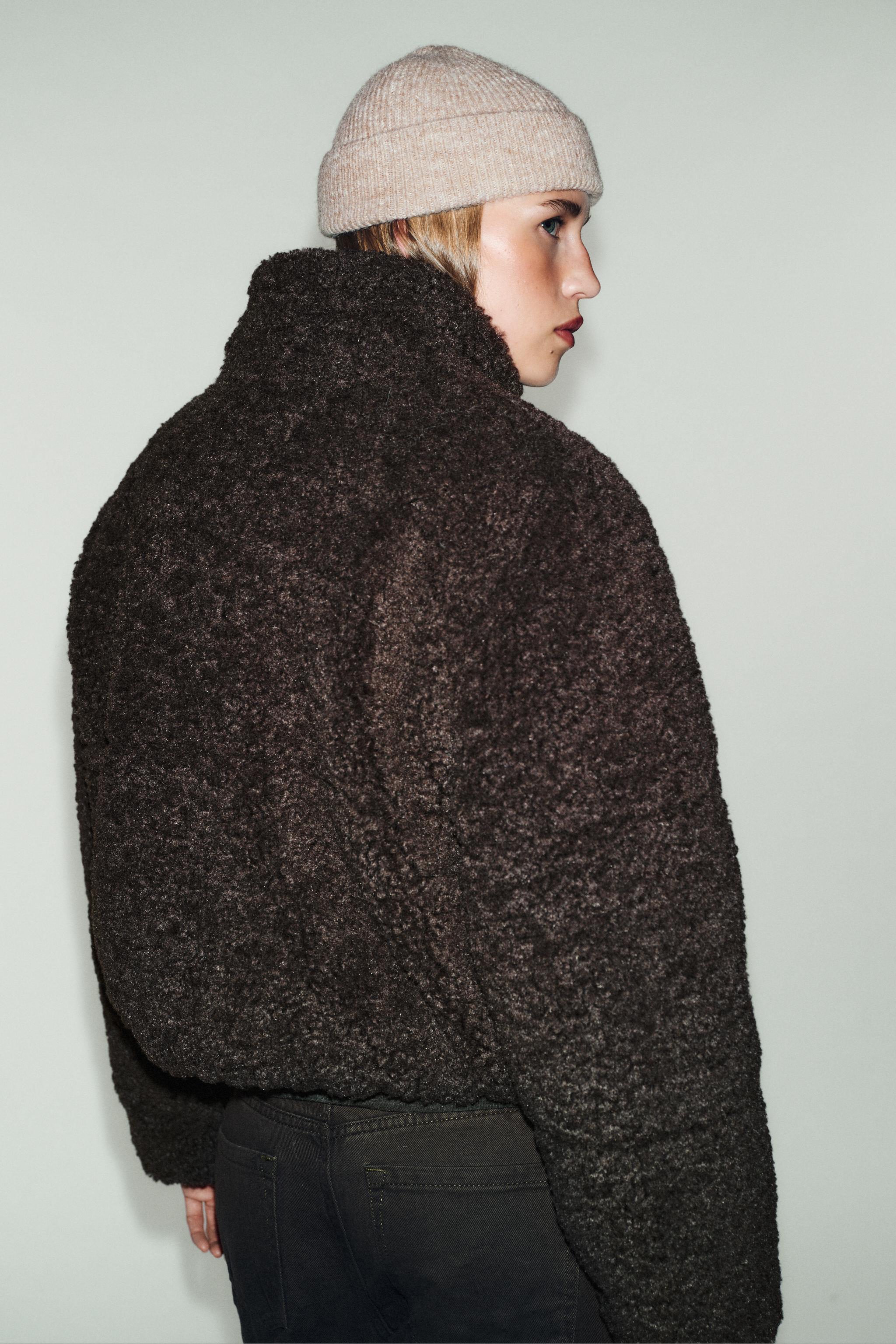 ANORAK EFFET MOUTON AVEC ISOLATION THERMIQUE